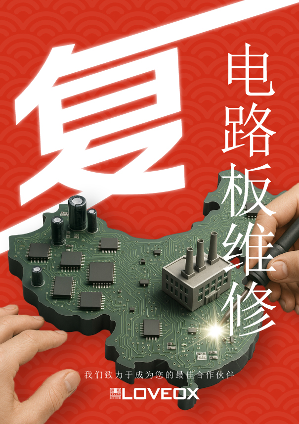 中国向け基板修理（Chinese）チラシ